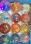 【 Children's Toys 】 Glittering gold thread elastic ball Specification image